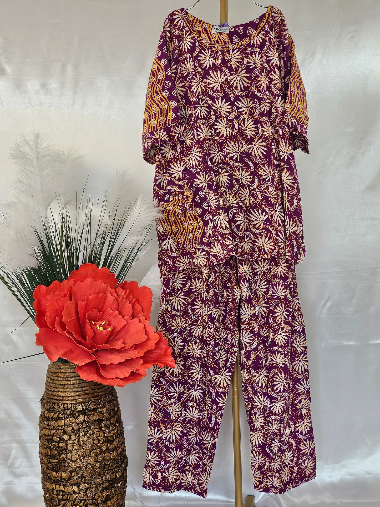 Mia batik cord-set