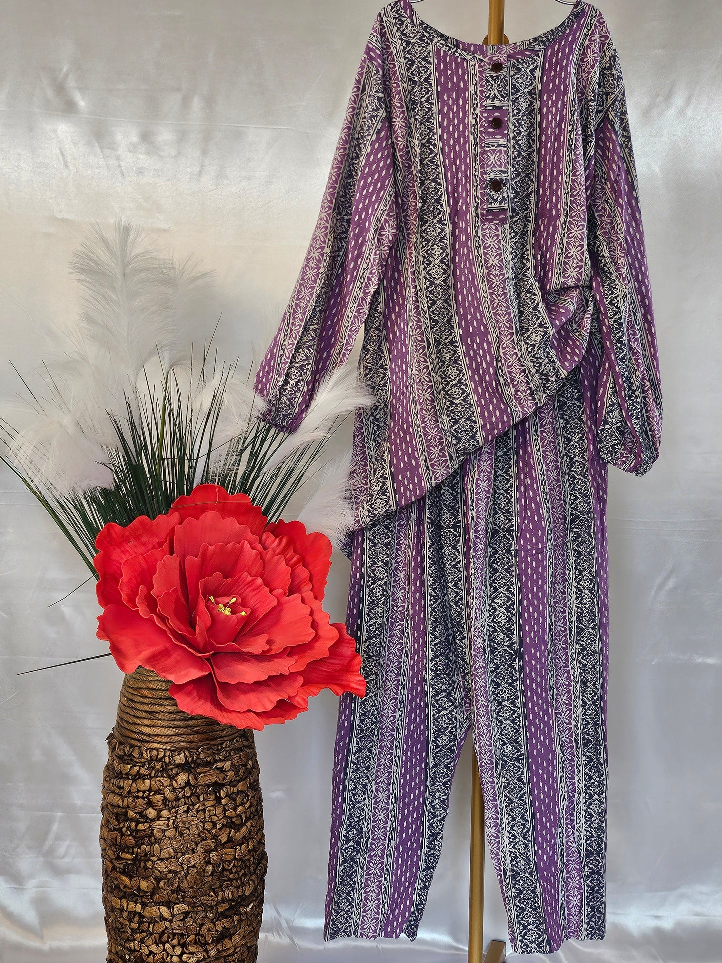 Mia batik cord-set