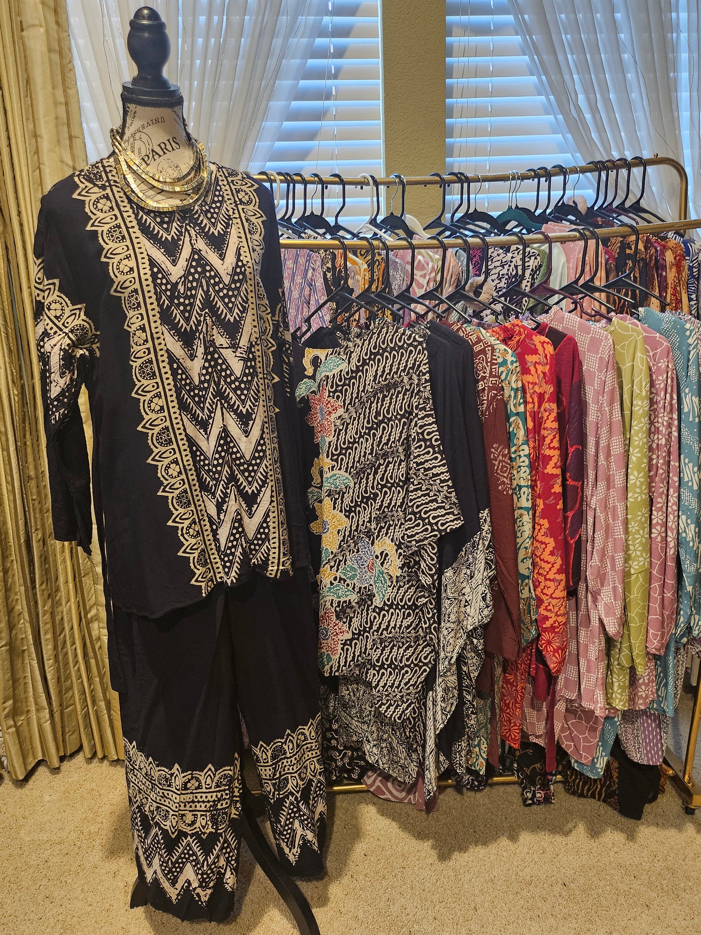 Mia batik cord-set