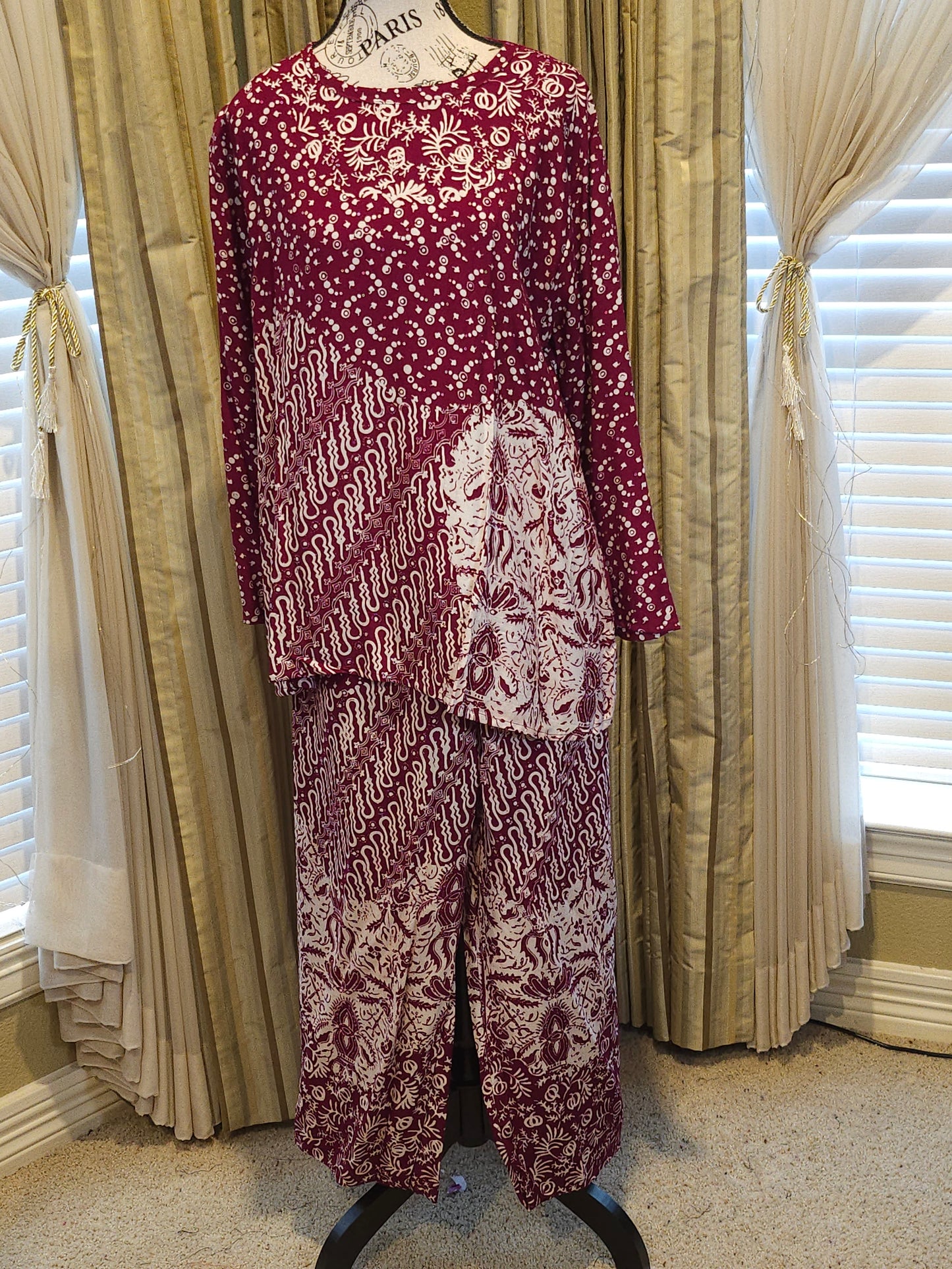 Mia batik cord-set