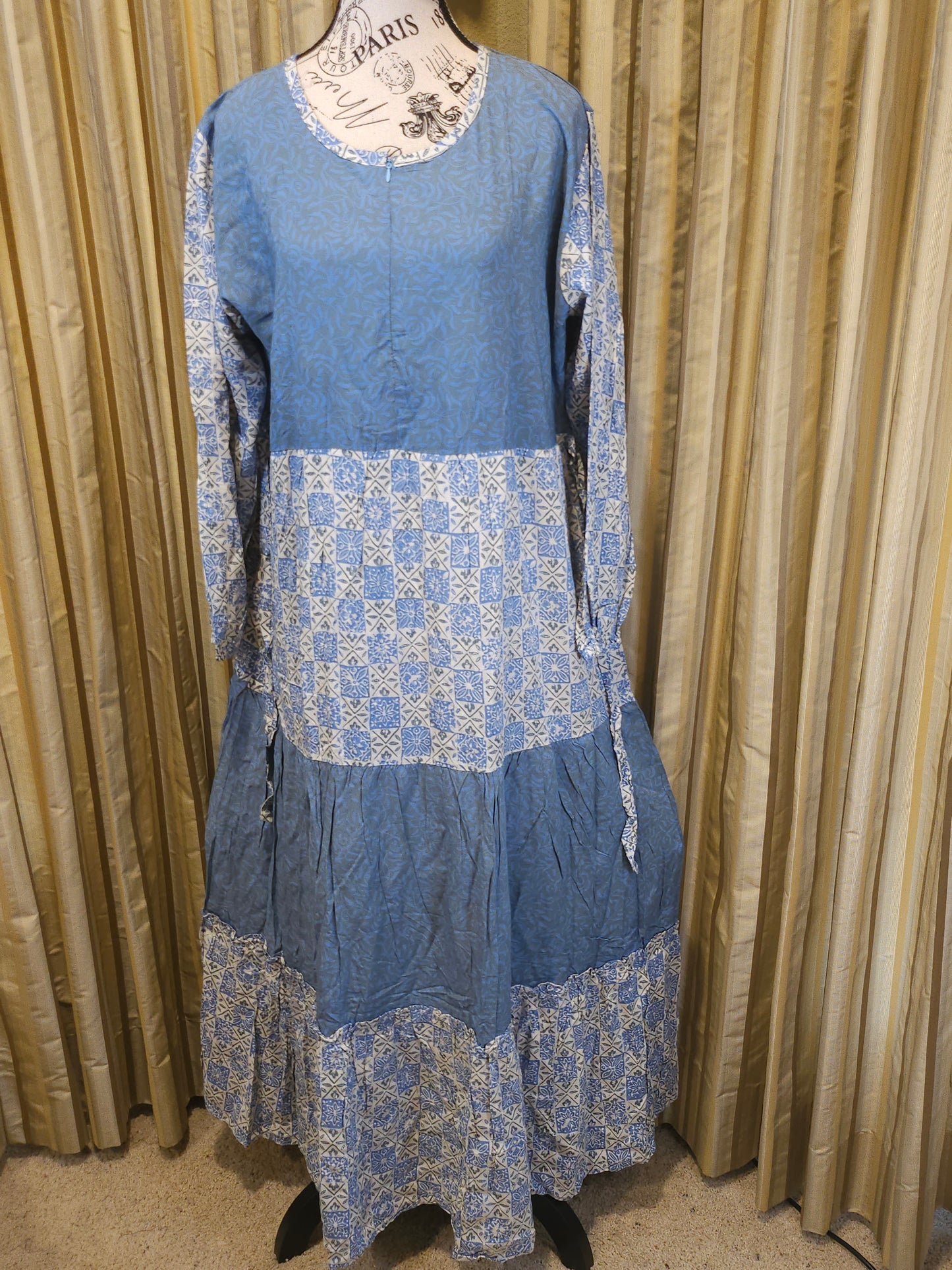 Mia batik plus size gown