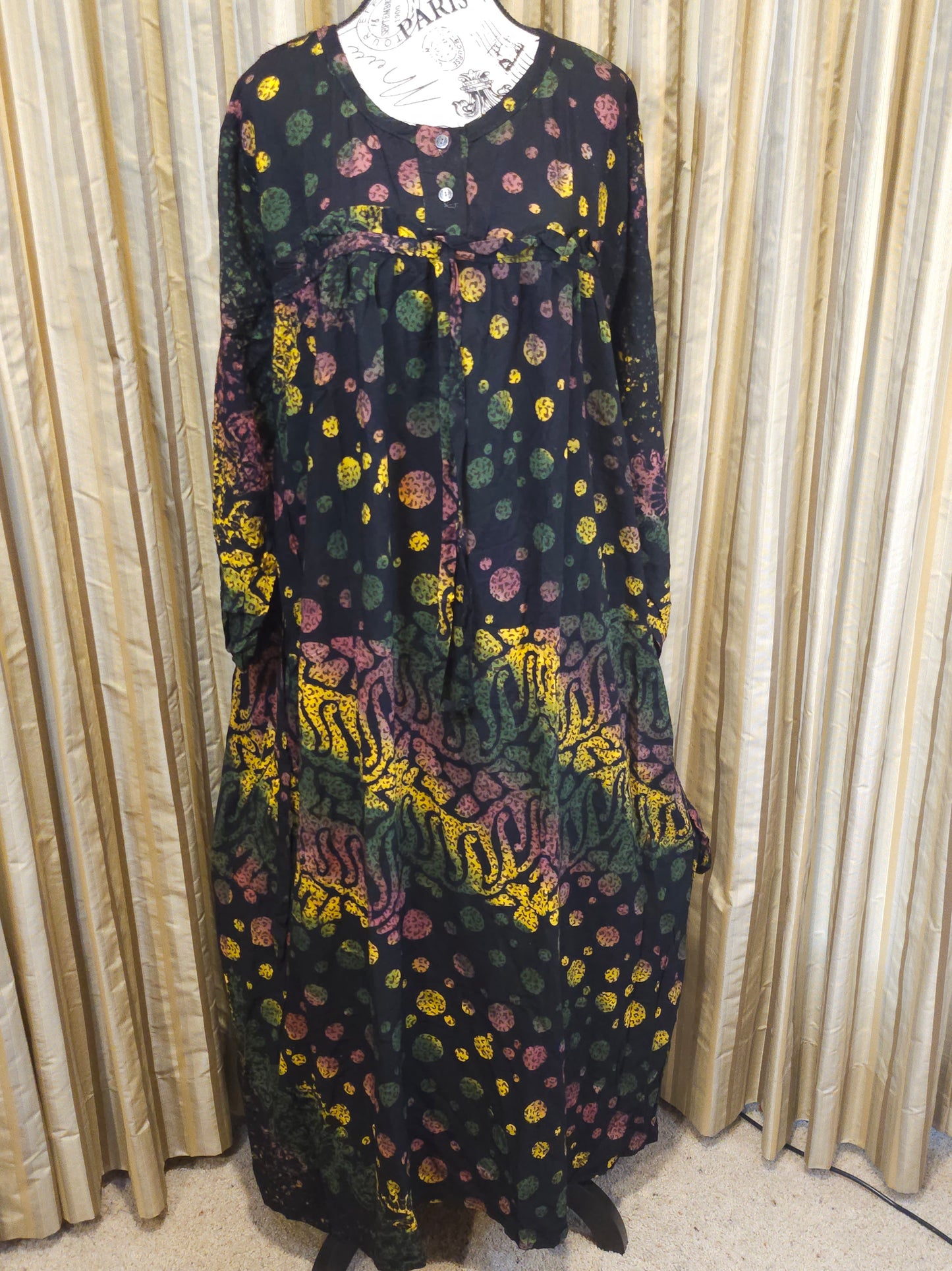 Mia batik plus size gown