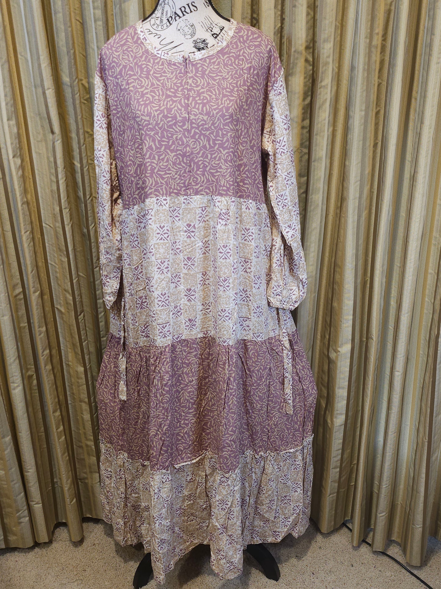Mia batik plus size gown