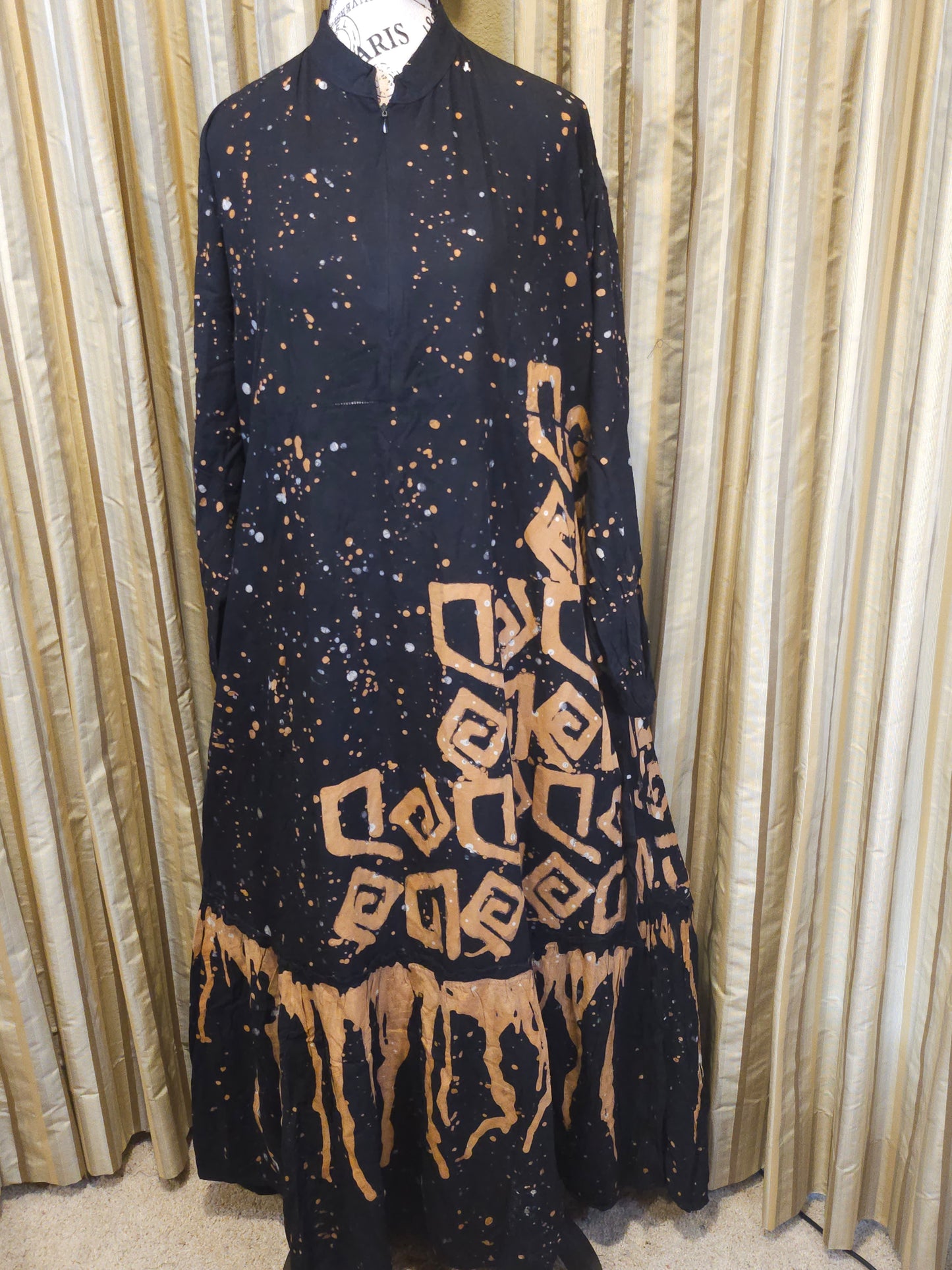 Mia batik plus size gown