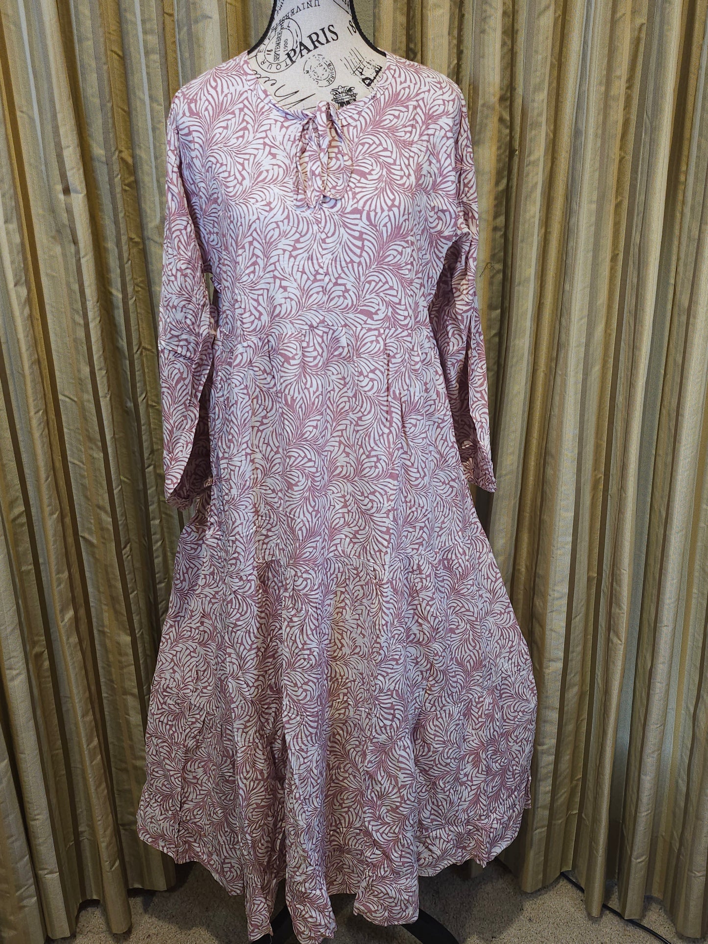 Mia batik plus size gown