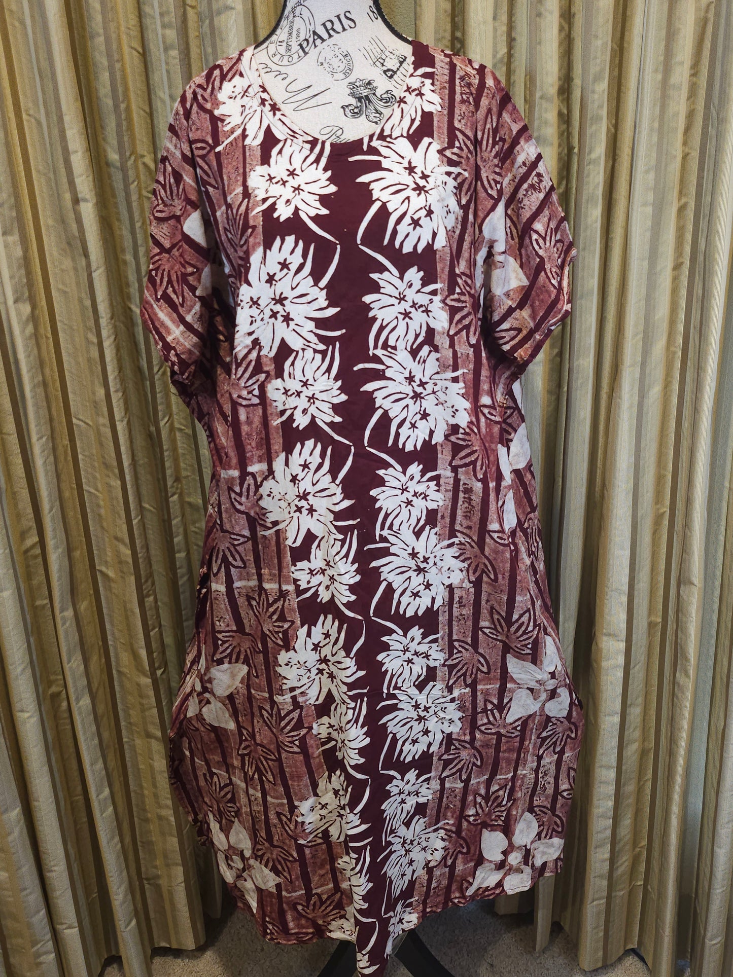 Mia batik plus size gown