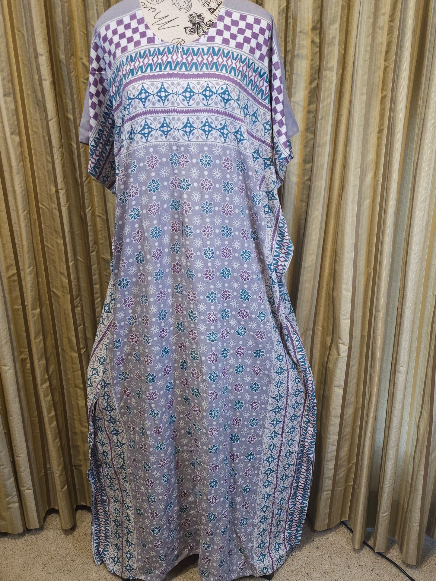 Mia batik plus size gown