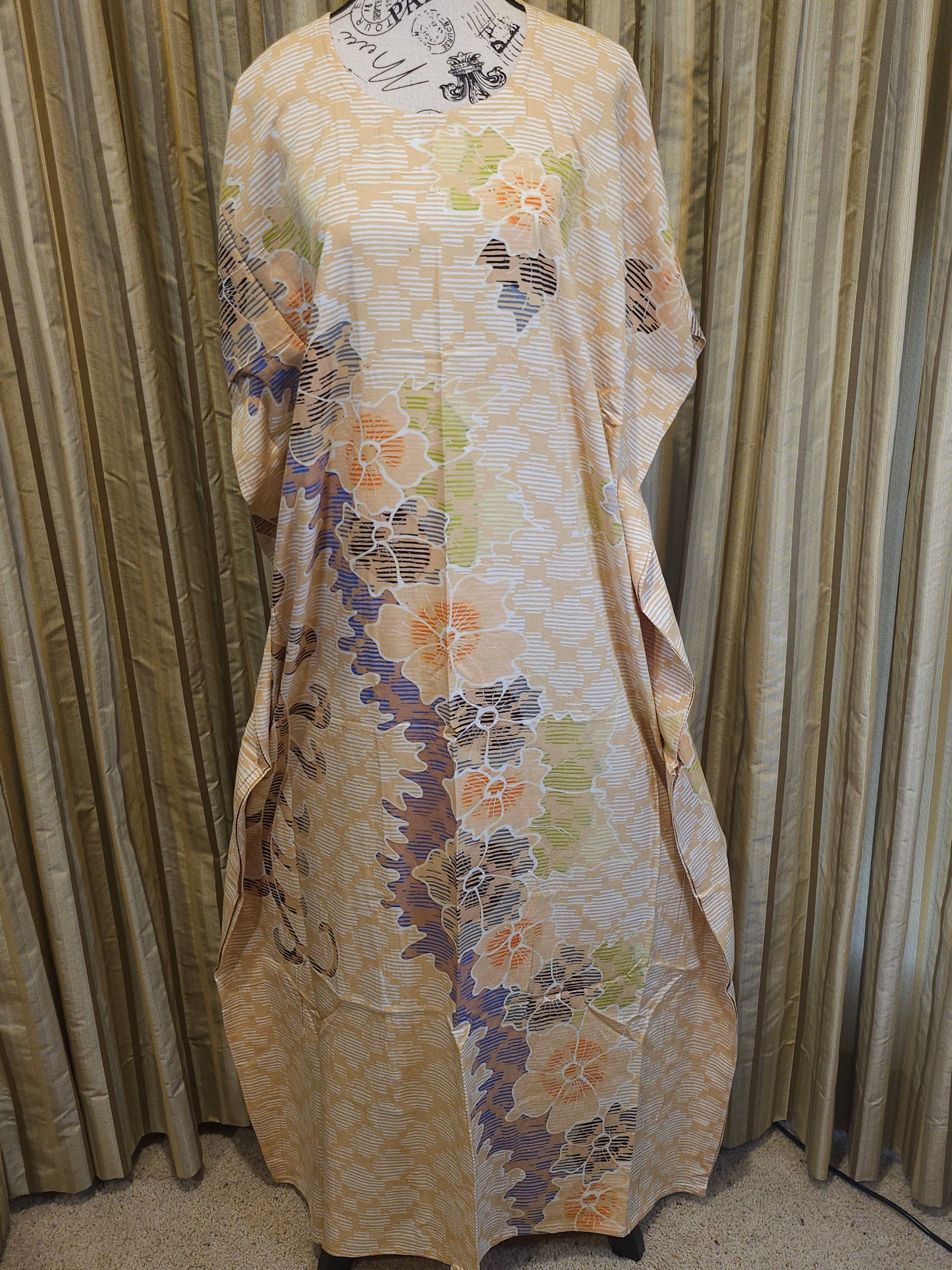 Mia batik plus size gown