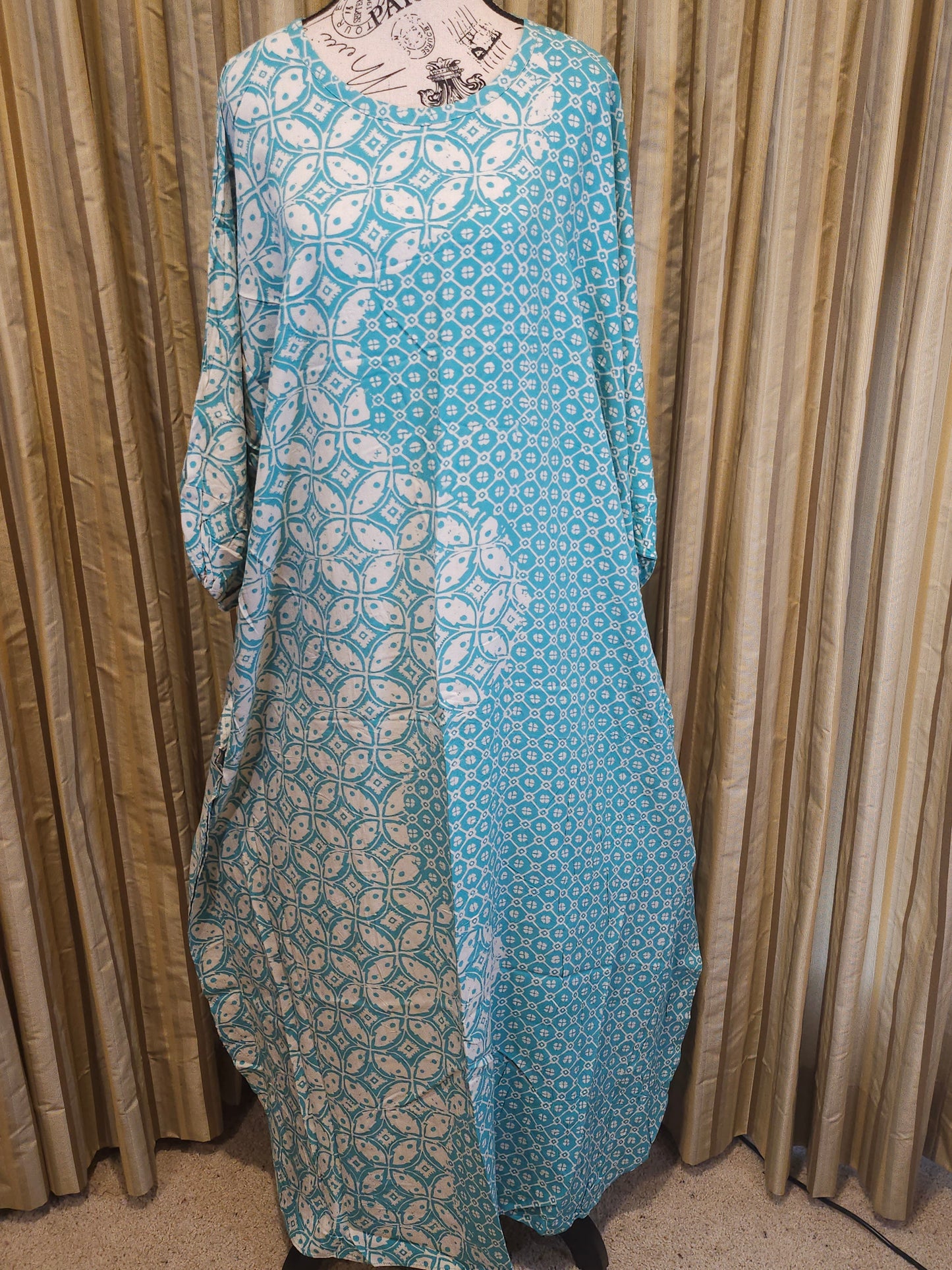 Mia batik plus size gown